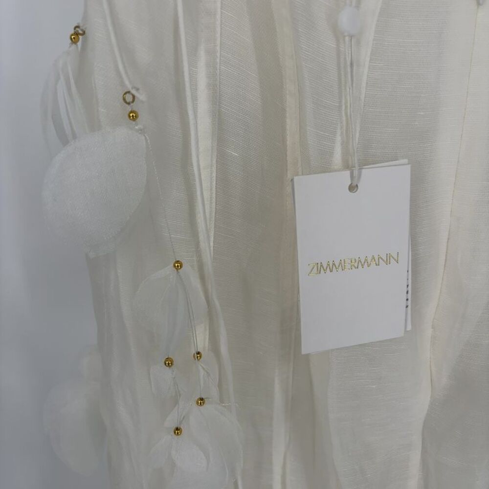 Zimmermann White Floral Mermaid Dress - Picture 3 of 3